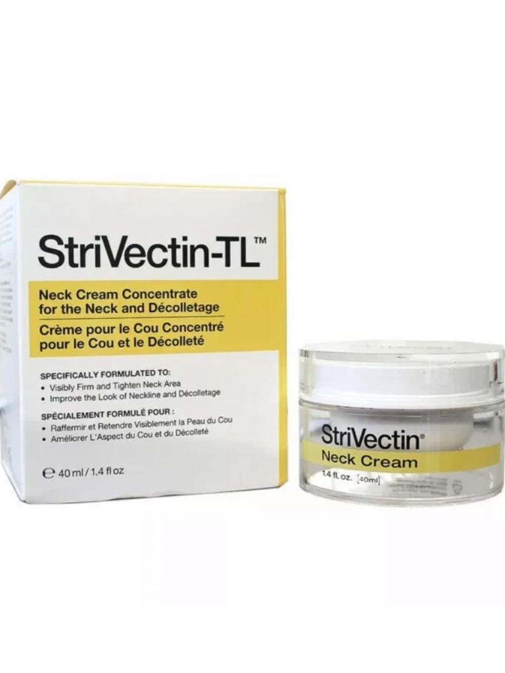 StriVectin TL Tightening Neck Cream Concentrate Firm, Tighten, 1.4 oz-New in Box